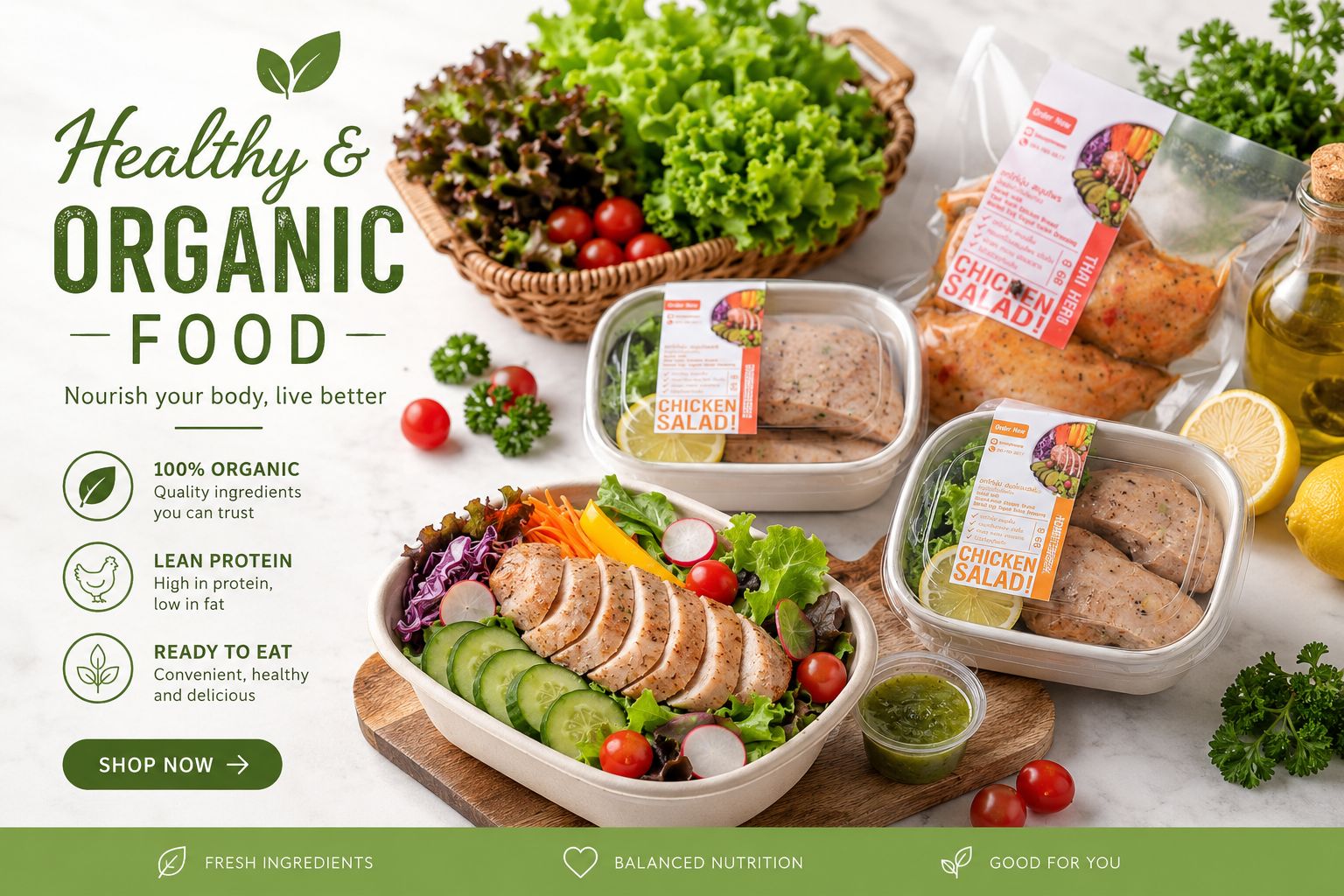 Healthy & organic food